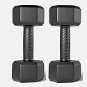 PVC Hex Fixed Dumbbells Set and Fitness