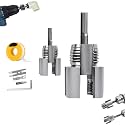 PVC Integrated Internal & External Pipe Threading Tool (1/2" and 3/4") – Dual-Function Thread Cutter for Plastic Pipes – Electric Drill Compatible – DIY Plumbing Repair Kit