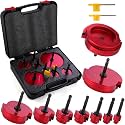 PVC Pipe Reamer Kit, 8 Piece Fitting Saver, 1/2 to 4 Inch