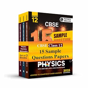pw cbse  class 12  15 sample question papers physics chemistry amp maths combo set of 3 books for 2025 exam paperback pw