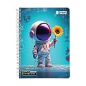 PW Physics Wallah A4 Size 300 Pages Spiral Binding Notebook set of 3 Combo | Unruled Register Notebooks for Students & Office | Spiral Register for Writing & Note-Taking (3) (Single)