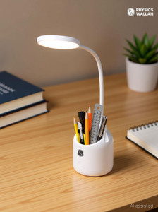 pw table study lamp for students rechargeable led desk reading  night study study lamp