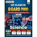 PW UP Board Phod Class 10 Science Question Bank Chapterwise with 14 Mind Maps and PYQs For 2026 Board Exam | 100 Most Probable Questions and Model Papers with OMR Sheet
