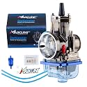 PWK Carburetor 28mm Performance Upgrade Racing Carburetor with Carb Jets Universal 125cc to 200cc 2T 4T Engine Dirt Bike Motocross Motorcycle Scooter ATV Quad