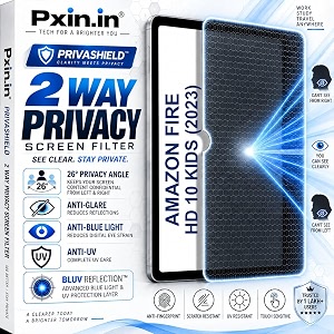 Pxin Tablet Privacy Guard compatible with Amazon