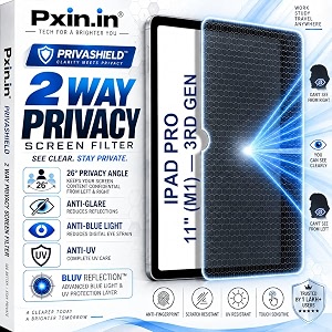 Pxin Tablet Privacy Guard compatible with iPad