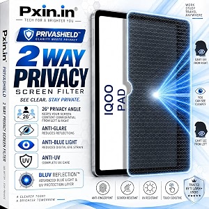 Pxin Tablet Privacy Guard compatible with iQOO