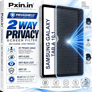 Pxin Tablet Privacy Guard compatible with Samsung