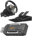PXN New Wireless Version V3 Pro Racing Steering With Pedals,  Motion Controller