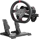 PXN V10 Ultra Direct Drive Racing Wheel, 3.2Nm Force Feedback, Hall Effect Metal Pedals, 4 Aluminum Paddle Shifters, Sim Racing Wheel for PC, PS4, Xbox Series X|S & Xbox One