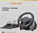 PXN V900 GEN2 Gaming Car Racing Steering Wheel 270/900 Racing Simulator with  Motion Controller