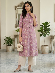 PYARELAL Women Printed A-line Kurta