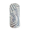 Pyjama Naada Flat Dori String with Stick,100% Cotton,Pure Cotton Flat String for Payjama,Lehenga,Sari,Ethnic Dresses, Petticot &amp; Salwar (Blue &amp; White, 25 Meters/Roll)