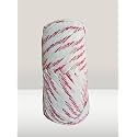 Pyjama Naada Flat Dori String with Stick,100% Cotton,Pure Cotton Flat String for Payjama,Lehenga,Sari,Ethnic Dresses, Petticot &amp; Salwar (Pink &amp; White, 25 Meters/Roll)
