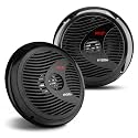 Pyle Marine Speakers, Boat Speakers, Marine Speaker - Dual 180W 4 Ohm, Waterproof, PP Cone, Rubber Surround, 20 Oz Magnet, 1.5" Voice Coil, Includes Speaker Wire & Mounting Hardware