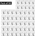 PYORIT Heavy Duty Hooks for Hanging Keys