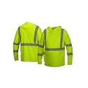 Pyramex Workwear Pullover Hoodie Long Sleeve HI VIS ANSI Type R Class 3