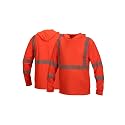 Pyramex Workwear Pullover Hoodie Long Sleeve HI VIS ANSI Type R Class 3