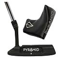 Pyramid Golf Putter for Improved Accuracy & Consistency – Gear Effect Grooves, High MOI, Precision Milled Face, Soft Feel Grip, Forgiveness on Mishits, Free Head Cover, Ideal for Inconsistent Stroke