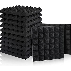 Pyramid Soundproofing Studio Acoustic Foam 1x1 -
