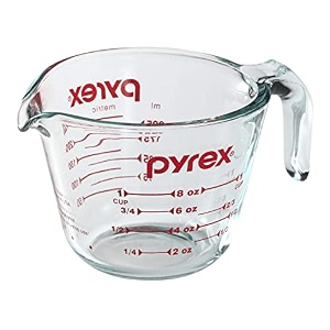 pyrex glass measuring cup 023 litres  set of 6