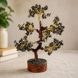 Pyrite Crystal Tree with 300 Chips -