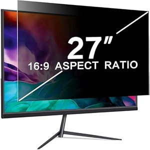 pys removable computer privacy screen filtercompatible with 27 inch imac monitorframeless monitortouch screen monitor-169 aspect ratio - easy onanti-glareanti-scratchuv-blockingscreen privacy