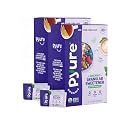 Pyure Organic Stevia Packets | Granulated Sugar Packets - White Sugar Substitute | Zero Carb, Zero Sugar, Zero Calorie Sweetener Packets | Plant-Based Stevia Packets for Keto Coffee | 80 Count