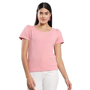 Q - RIOUS Casual Solid Womens Regular