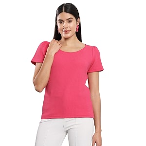 Q - RIOUS Casual Solid Womens Regular