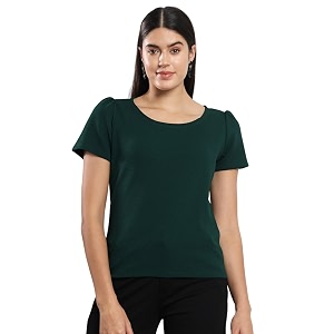 Q - RIOUS Casual Solid Womens Regular