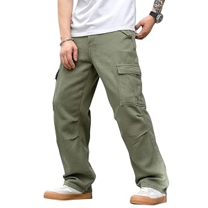 Q - RIOUS Mens 6 Pocket Cotton