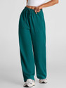 Q-Rious Relaxed Women Dark Green Trousers