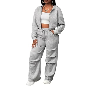 Q - RIOUS Womens Baggy Mid Waisted