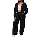 Q - RIOUS Women39s Baggy Mid Waisted