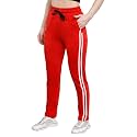Q - RIOUS Women's Track Pant with Side Strip Detailing