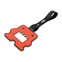 Q1-TECH, JDM Tsurikawa Ring Japanese Subway Train Bus Car Handle Cute Anime Cartoon Handle Hand Strap Rear Front Bumper Warning Rings Drift Charm Drift Car Accessory (Domo-ORCF)