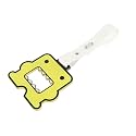 Q1-TECH, JDM Tsurikawa Ring Japanese Subway Train Bus Car Handle Cute Anime Cartoon Handle Hand Strap Rear Front Bumper Warning Rings Drift Charm Drift Car Accessory (Domo-YLWH)