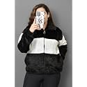 Qadri Fashion Women39s Fleece Winter Contrast Jacket
