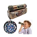 Brass Kaleidoscope, Handmade Antique Nautical Kaleidoscope for Kids, Unique, with Leather Box