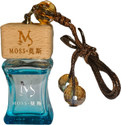 QAWACHH AROMA Car Hanging Fragrance Air Freshener Glass Bottle for Essential Oils Diffuser Air Purifier