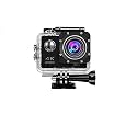 QAWACHH Brand Waterproof Sports Action Camera - 4K Ultra Hd, 16 Mp, 2 inch LCD Display, 170 Degree Wide Angle
