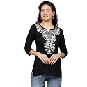 QAZMI Short Kurti for Women Rayon Cotton