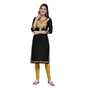 QAZMI Women39s Kashmiri Embroidered Keyhole Neck 34