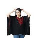 QAZMI Women39s Rayon Cotton Kaftan