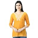 QAZMI Women39s Resham Embroidered Kurti Elegant Design34