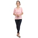 QAZMI Women39s Regular Kashmiri Embroidered Cotton