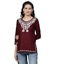 QAZMI Women39s Resham Embroidered Kurti Elegant Design34