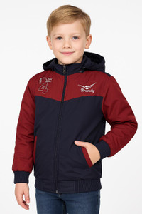 QB CLUB Full Sleeve Colorblock Boys Jacket
