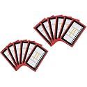 Playbook Wristband QB, Youth Football Playbook, 3 Compartment, 12 Pack